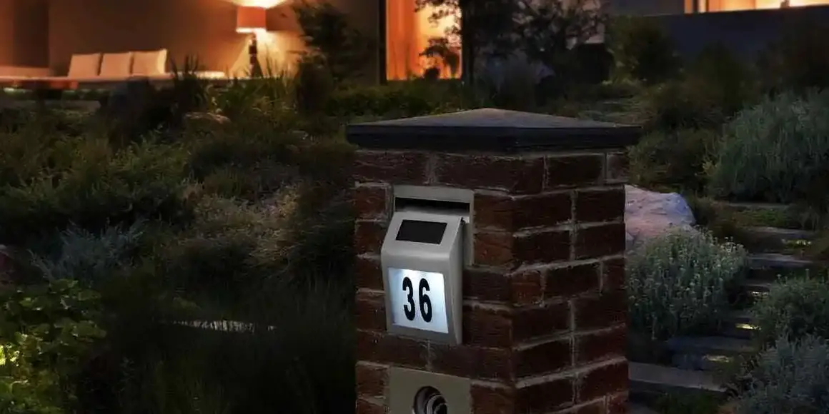 Solar House Numbers